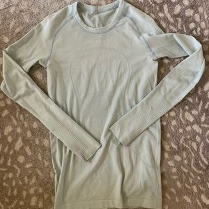 Light blue long sleeve swiftly